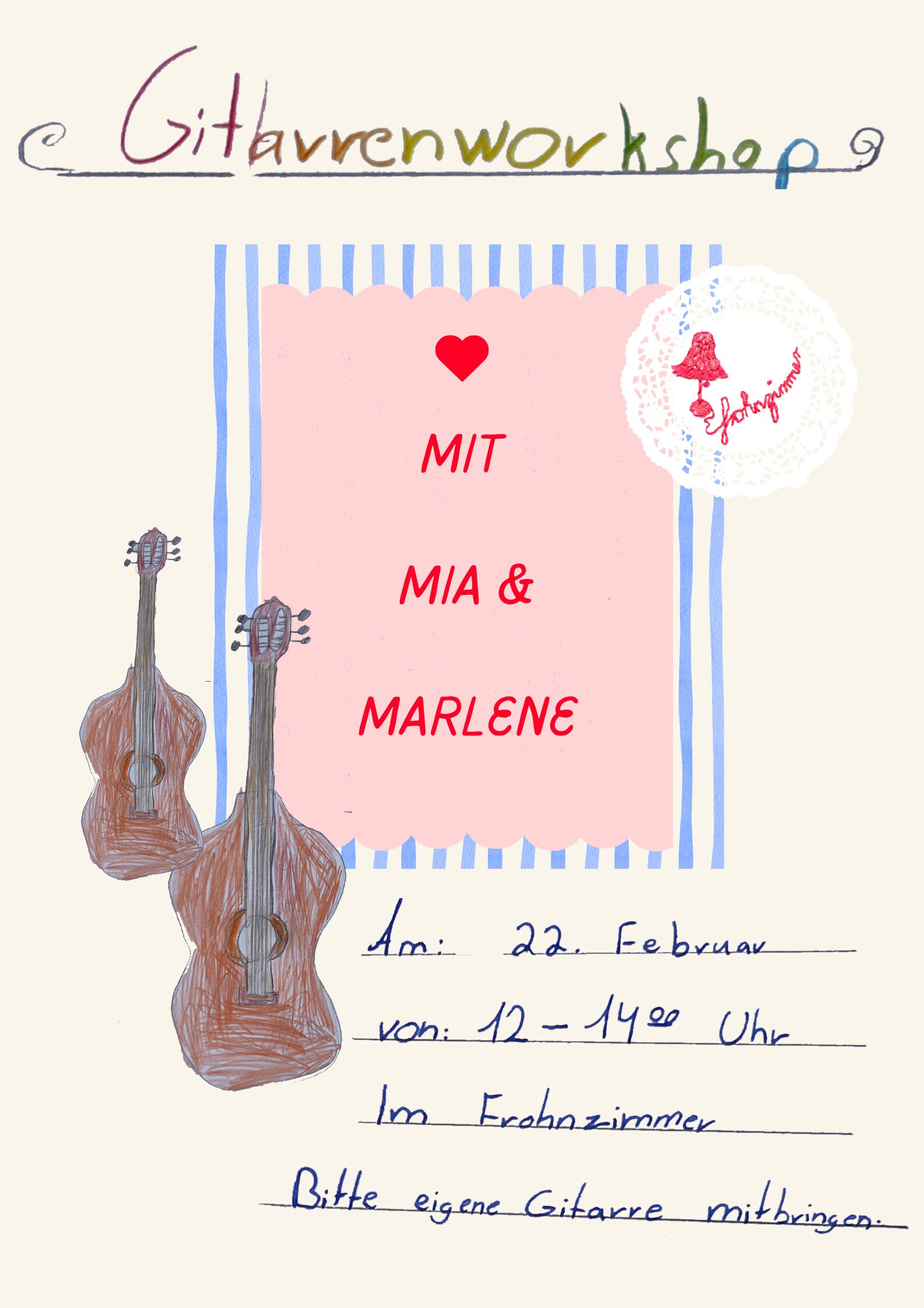 gitarrenworkshop mit mia und marlene