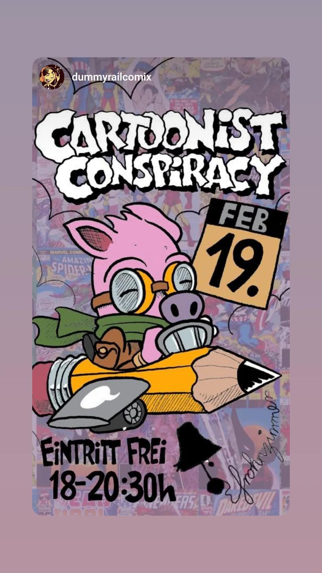 cartoon conspiracy